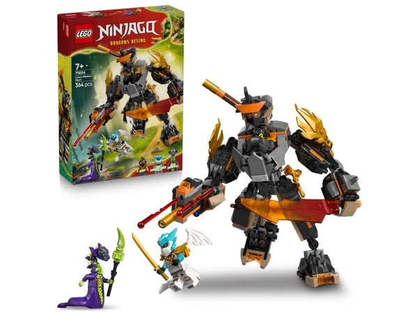 LEGO Ninjago 71854 Coles uppdragsrobot och Drak-Zane