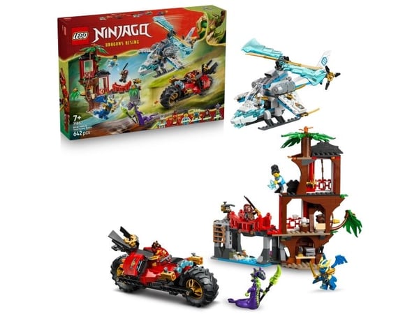 LEGO Ninjago 71857 Action i ninjaenes trehytte