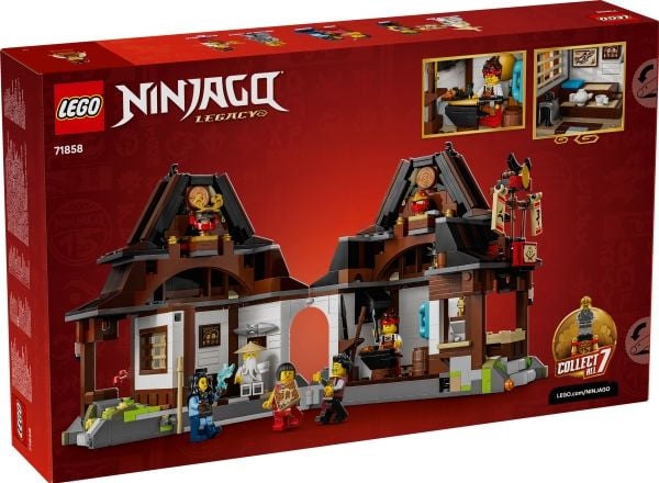 LEGO Ninjago 71858 Neljä aseseppää – 15-vuotisjuhlamalli