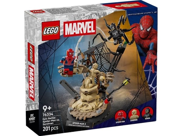 LEGO Super Heroes 76334 Episk oppgjør: Spider-Man mot Sandman