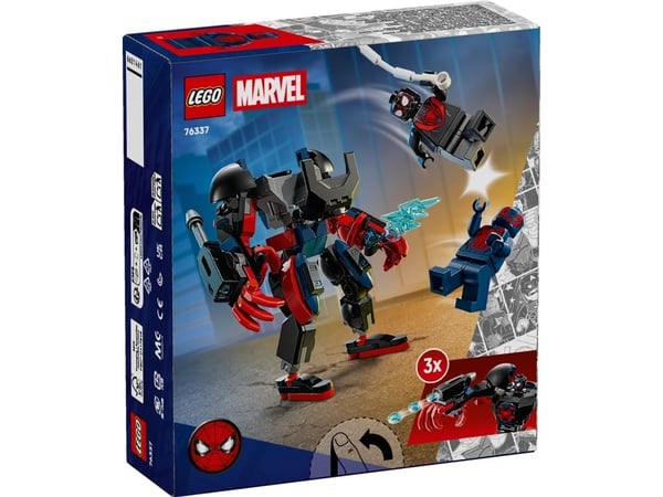 LEGO Super Heroes 76337 Miles Morales-robot mot Spider-Man 2099