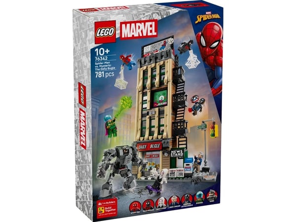 LEGO Super Heroes 76342 Spider-Man mot Mysterio: Daily Bugle