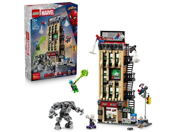 LEGO Super Heroes 76342 Spider-Man vastaan Mysterio: Daily Bugle