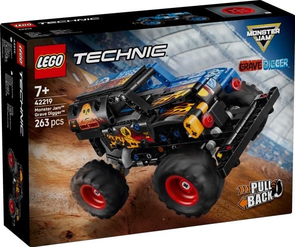 LEGO Technic 42219 Monster Jam™ Grave Digger™ tuli ja jää