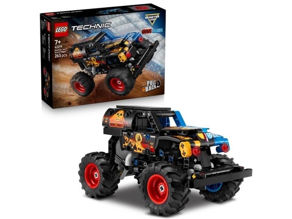 LEGO Technic 42219 Monster Jam™ Grave Digger™ «Ild og is»