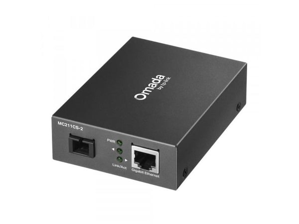 TP-Link Omada MC211CS-2, 1000 Mbit/s, IEEE 802.3, IEEE 802.3ab, IEEE 802.3i, IEEE 802.3u, IEEE 802.3x, IEEE 802.3z, Full, Halv, 20000 m, 1310 nm, E...