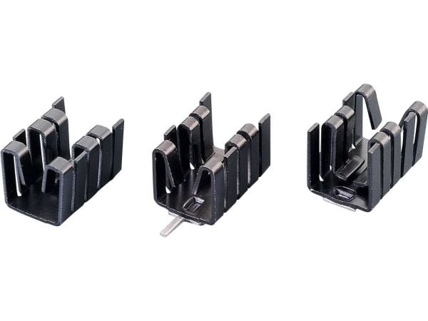Fischer Elektronik FK 237 SA-220 H Kylflänsar 21 K/W (L x B x H) 19 x 14,5 x 12,7 mm TO-220