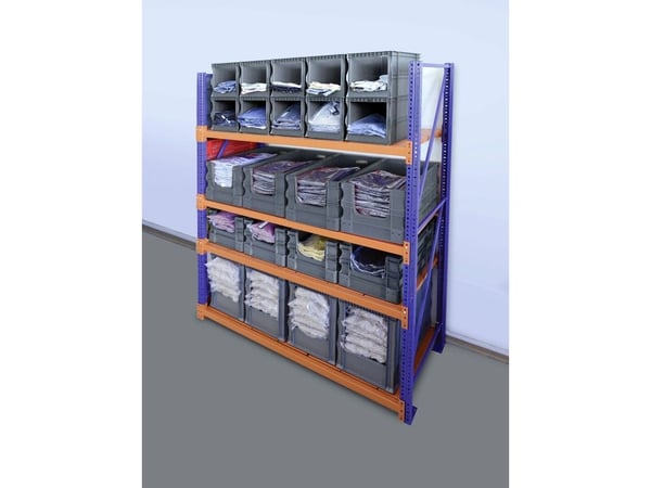 VISO SPK 4632 AV Opbevaringskasser (B x H x T) 400 x 320 x 600 mm Grå 1 stk