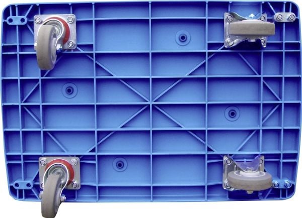 VISO RMZ740 Platformsvogn sammenklappelig Plastic Bæreevne (max.): 150 kg