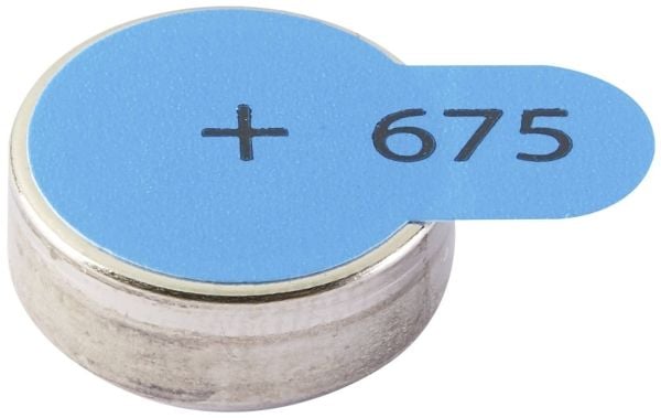 Intenso 60er Pack Hörgeraete Batterien| Zink-Luft A675 ( 7504446MP )