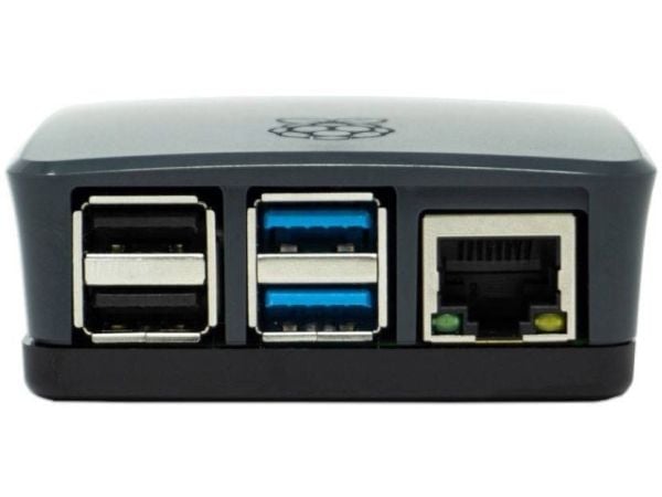 Raspberry Pi - Fodral - ABS-plast - svart/grå