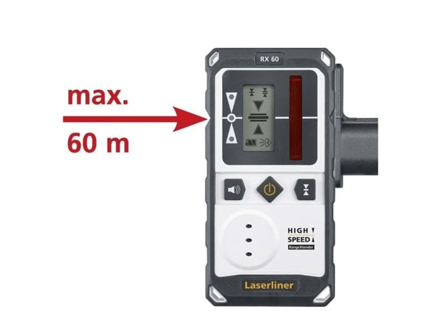 Laserliner RangeXtender 60 033.50A Laservastaanotin linjalaserille Sopii tuotemerkille Laserliner