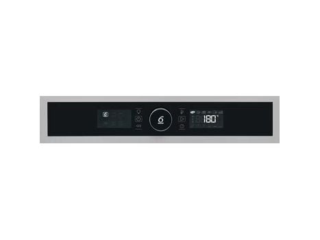 Whirlpool OAKZ9 6180 HM IX, Medium, Elektrisk ovn, 73 l, 73 l, Hydrolytisk, 2 hyller