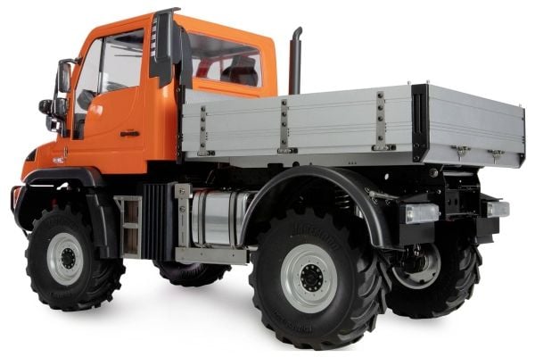 Amewi Mercedes-Benz Unimog redskapsbærer 4WD Orange 1 10 ARTR (22682)