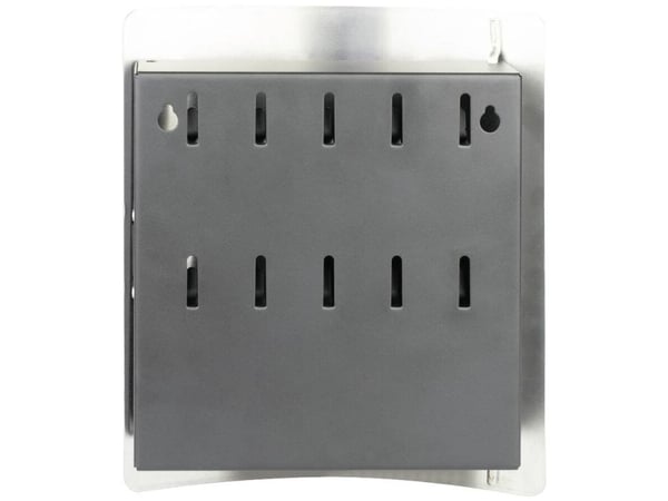 Burg Wächter Key Cabinet 6205/10 Ni KEYS PLEASE 33640 Antal krokar 10 Rostfritt stål, svart