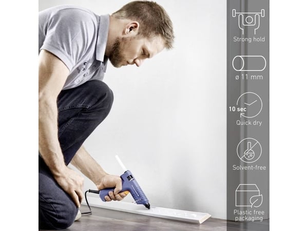 Steinel 087319 Varmlimpa 11 mm 150 mm Transparent 800 g 50 st