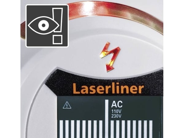 Laserliner StarFinder Plus, Strömförande kabel, Trä, Metall, Svart, Vit, 4 cm, 4 cm, 6LR61, 9 V