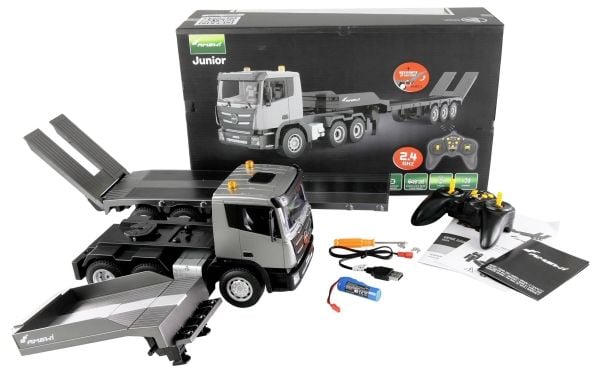 Amewi RC byggeplass G836E traktor med lav laster 1:24 RTR