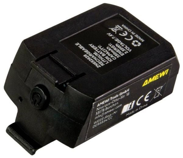 Amewi RC Helikopteri MD500 Li-Po akku 350mAh hopea/punainen