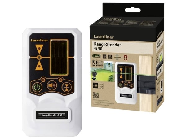 Laserliner RangeXtender G 30 Laservastaanotin linjalasereille Kantama (max.): 30 m