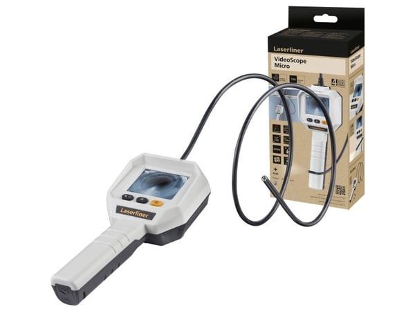 Laserliner VideoScope Micro, 640 x 480 piksler, 6,1 cm (2.4"), 640 x 480 piksler, 45°, 2x, 5,5 mm