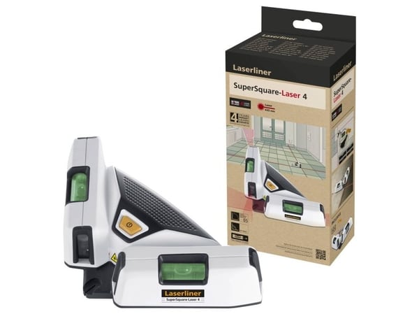 Laserliner SuperSquare-Laser 4 -maavaroituslaser (081.134E)