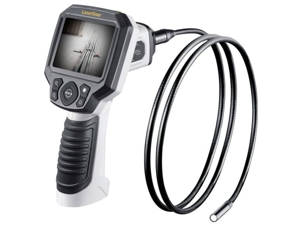 Laserliner VideoScope XL, 320 x 240 piksler, 8,13 cm (3.2"), 53°, 2x, 9 mm, Svart, Hvit