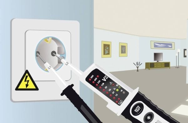 Laserliner ActiveMaster Spännings- och kontinuitetstestare