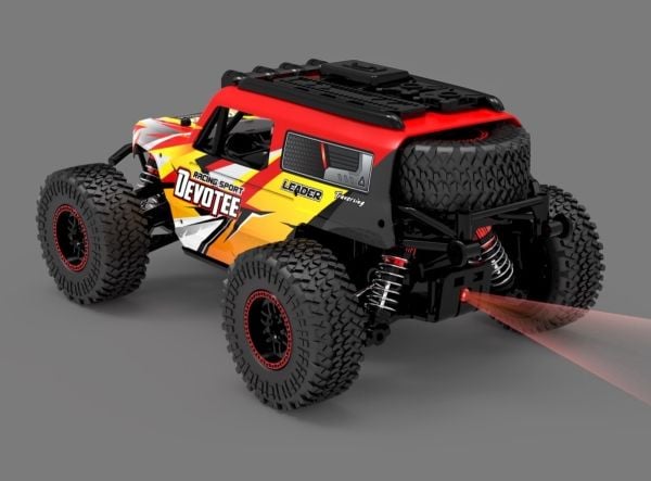 Absima Desert Runner Devotee Red Brushed 1 20 RC modellbil elektrisk truggy firehjulsdrift (10032)