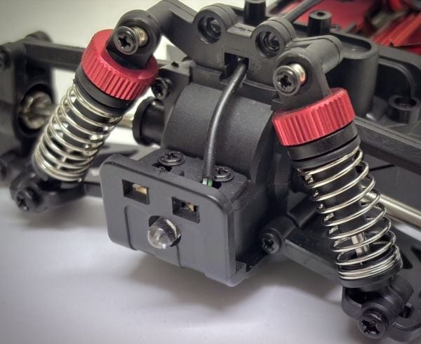 Absima Desert Runner Devotee Red Brushed 1 20 RC modellbil elektrisk truggy firehjulsdrift (10032)