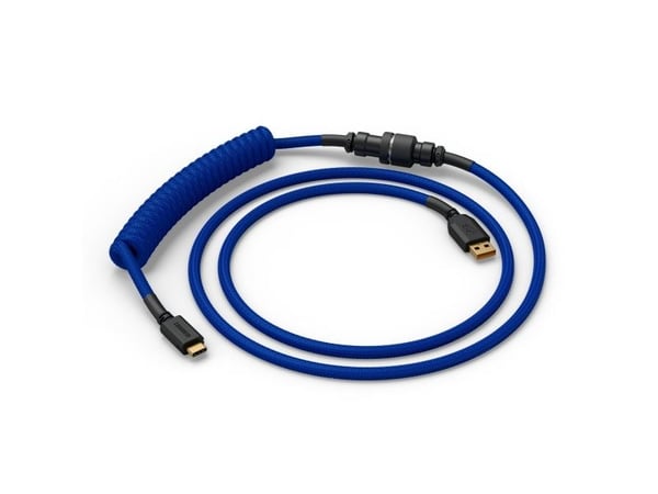 Glorious USB-A - USB-C 1,4 m USB-kabel blå (GLO-KB-ACC-CBL-COIL-CBLU)