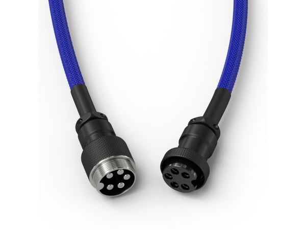 Glorious USB-A - USB-C 1,4 m USB-kabel blå (GLO-KB-ACC-CBL-COIL-CBLU)