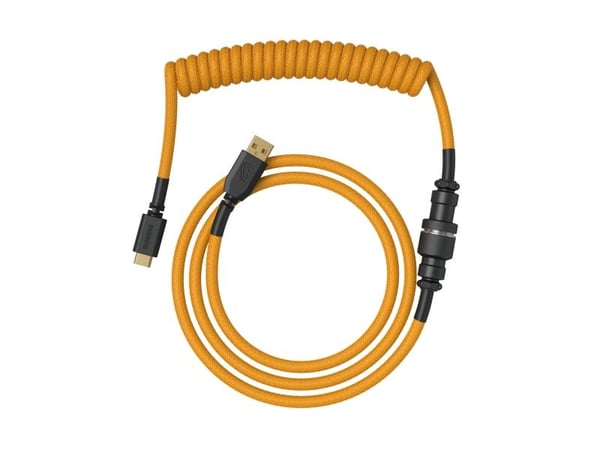 Glorious Gaming GLO-KB-ACC-CBL-COIL-GGLD, Guld, 1,4 m, 1 styck, Glorious Gaming, USB Type-A, USB Type-C, Pilot