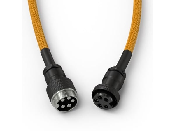 Glorious Gaming GLO-KB-ACC-CBL-COIL-GGLD, Kulta, 1,4 m, 1 kpl, Glorious Gaming, USB A-tyyppi, USB Type-C, Lentäjä