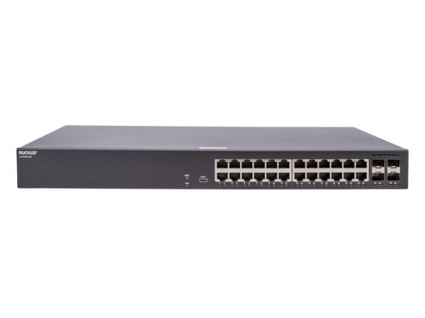 RUCKUS Networks ICX8100-24P-X, Hallittu, Gigabit Ethernet (10/100/1000), Power over Ethernet -tuki, Telineasennus, 1U