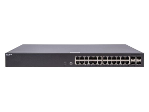 RUCKUS Networks ICX8100-24-X, Hallittu, Gigabit Ethernet (10/100/1000), Telineasennus, 1U
