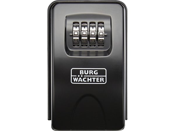 BURG-WÄCHTER KEYSAFE 20 SB, Zink, Sort, 1 krog(e), Kombinationslås, 83 x 135 x 46 mm