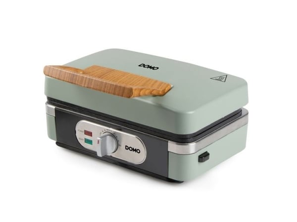 Domo DO9276C Sandwichbrødrister 3-i-1 utskiftbare plater grill vaffel toast
