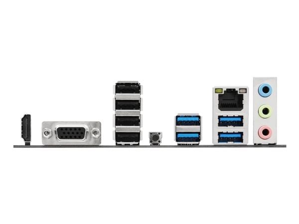 ASRock A620AM-HVS - Hovedkort - micro ATX - Socket AM5 - AMD A620A Chipset - USB 3.2 Gen 1, USB-C 3.2 Gen 1 - Gigabit LAN - innbygd grafikk (CPU kr...