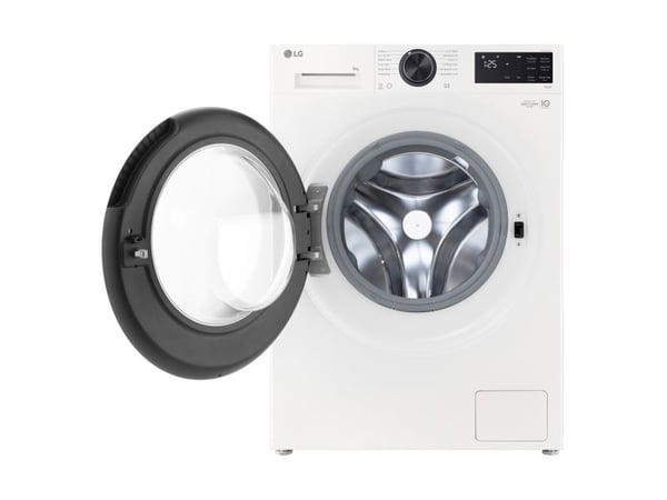 LG F2X50S9TWB - Vaskemaskin - Wi-Fi - bredde: 60 cm - dybde: 53.5 cm - høyde: 85 cm - frontileggelse - 9 kg - 1200 rpm - essens hvit
