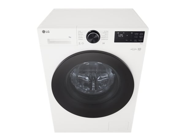 LG F2X50S9TWB - Vaskemaskin - Wi-Fi - bredde: 60 cm - dybde: 53.5 cm - høyde: 85 cm - frontileggelse - 9 kg - 1200 rpm - essens hvit