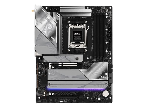 ASRock X870 LIVEMIXER WIFI - Hovedkort - ATX - Socket AM5 - AMD X870 Chipset - USB4, USB 3.2 Gen 1, USB-C 3.2 Gen 2x2 - 5 Gigabit Ethernet, Wi-Fi 7...