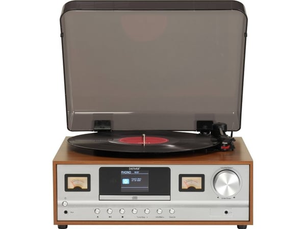 DENVER MRD-52LIGHTWOOD - Lydsystem - 2 x 5 watt - lett tre
