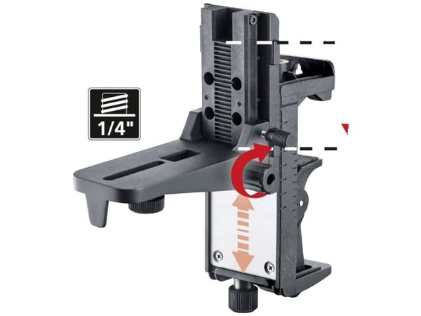 Laserliner CrossGrip Pro 036.24 Magnethållare. 1/4 Passar Laserliner-märken
