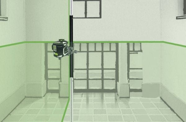 Laserliner CrossGrip Pro 036.24 Magnethållare. 1/4 Passar Laserliner-märken