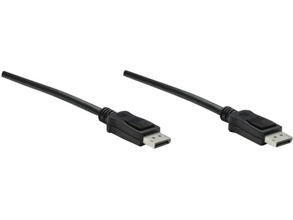 StarTech Manhattan 307093 "DisplayPort" kaapeli 3 m Juoda