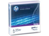 HPE Ultrium RW Eco Case Data Cartridge - 20 x LTO Ultrium 6 - 2.5 TB / 6.25 TB - påskrivningsetiketter - purpur - for StorageWorks SAS Rack-Mount Kit