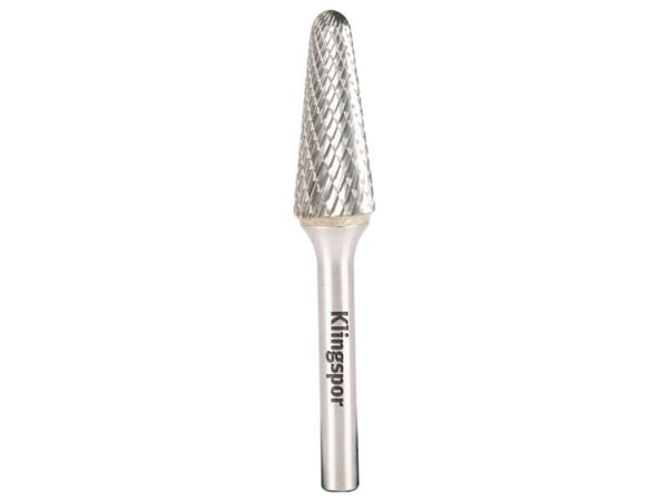 KLINGSPOR fres m. WEG.SPIEKA.HF 100 L /9,6mm/201 stokk-kule - FI=9,6x30mm - TRZ.6mm - TYP:KEL