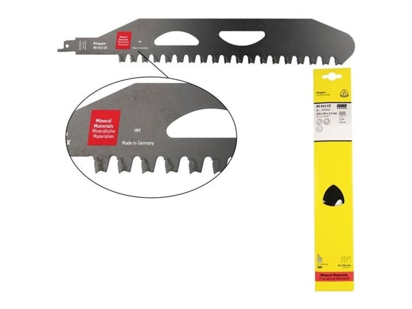Klingspor 670319 bajonettsagblad, sagbladslengde 388 mm (1 stk.)