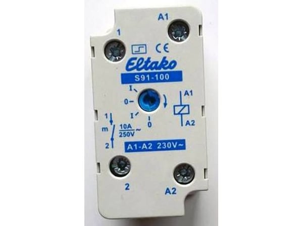 Eltako S91-100-230V, 10 A, Vit